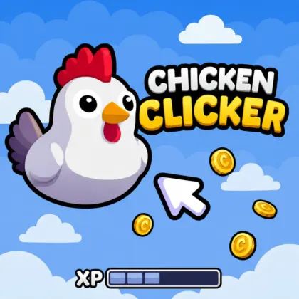 Chicken Clicker free online clicker game thumbnail
