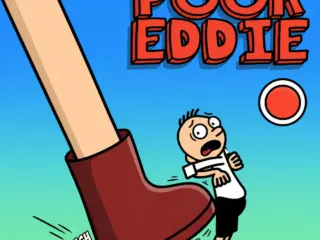 Poor Eddie online ragdoll puzzle game with dangerous physics traps