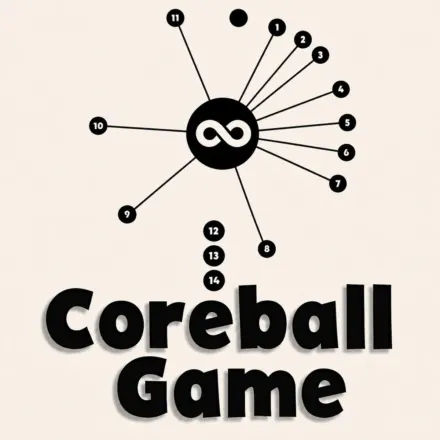 Coreball Game rotating core with precision balls