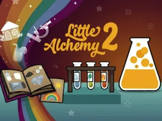 Little Alchemy 2 element crafting game with Air, Earth, Fire, Water, and magical discoveries