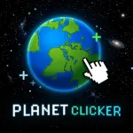 Planet Clicker space idle game featuring Earth, Mars, and Venus