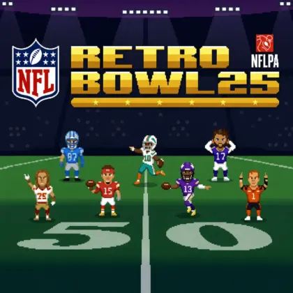 NFL Retro Bowl 25 pixel-art American football game