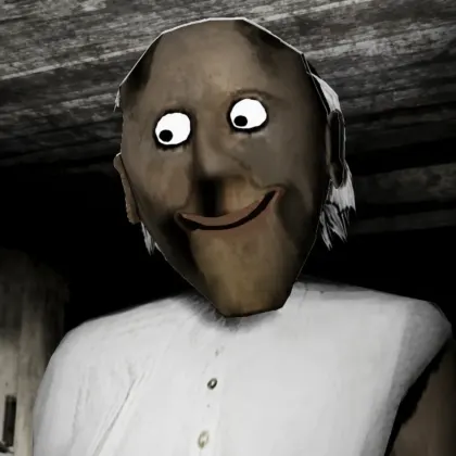 Granny Unblocked survival horror game inside a dark house