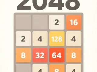 2048 unblocked number puzzle game featuring colorful numbered tiles on a 4×4 grid.