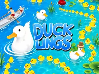 Play Ducklings.io unblocked and rescue ducklings while swimming through a colorful online pond.